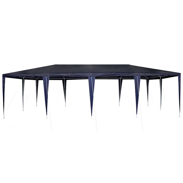 Grote foto vidaxl partytent blauw 800 x 400 x 266 cm polyethyleen en staal tuin en terras overige tuin en terras