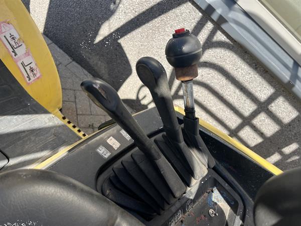 Grote foto heftruck hyster h4.50xm duplo 400 sideshift forkpositioner perkins diesel agrarisch heftrucks