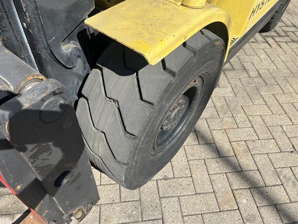 Grote foto heftruck hyster h4.50xm duplo 400 sideshift forkpositioner perkins diesel agrarisch heftrucks