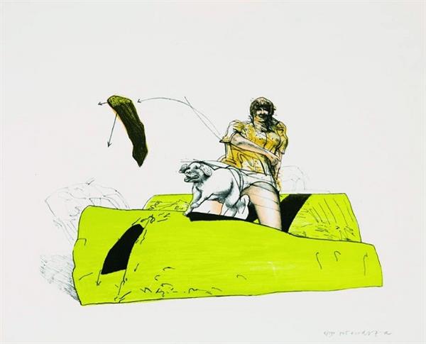 Grote foto pat andrea apport antiek en kunst litho en zeefdrukken