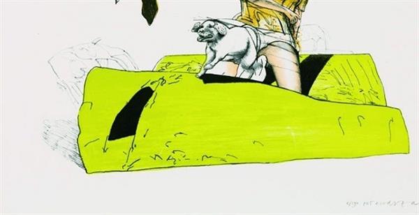 Grote foto pat andrea apport antiek en kunst litho en zeefdrukken