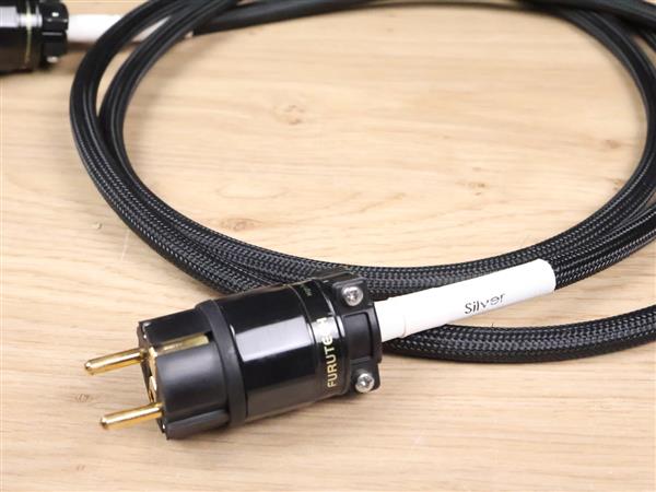 Grote foto tellurium q silver highend audio power cable 2 0 metre audio tv en foto onderdelen en accessoires