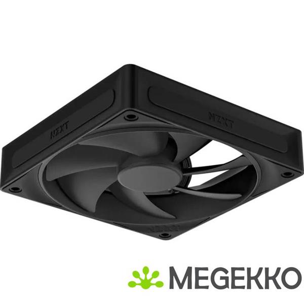Grote foto nzxt f120p 120mm black static pressure computers en software overige computers en software