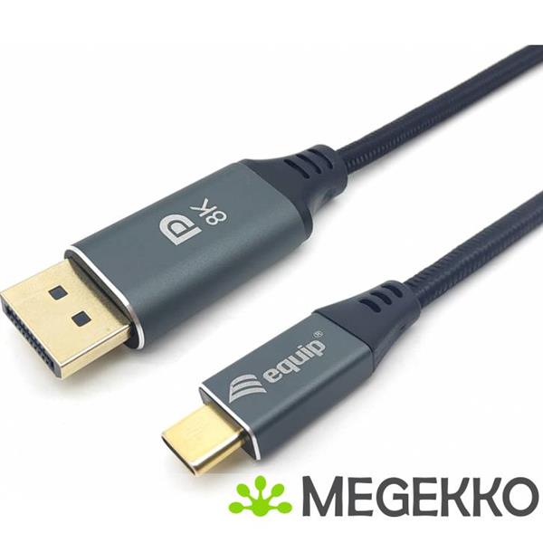 Grote foto equip 133423 video kabel adapter 3 m usb type c displayport grijs computers en software overige computers en software