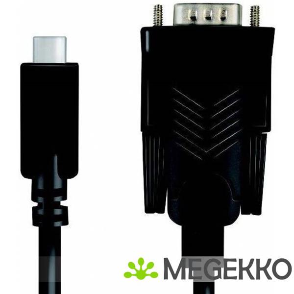 Grote foto logilink au0051a kabel adapter 1 2 m usb c naar serie l 9 pin computers en software overige computers en software