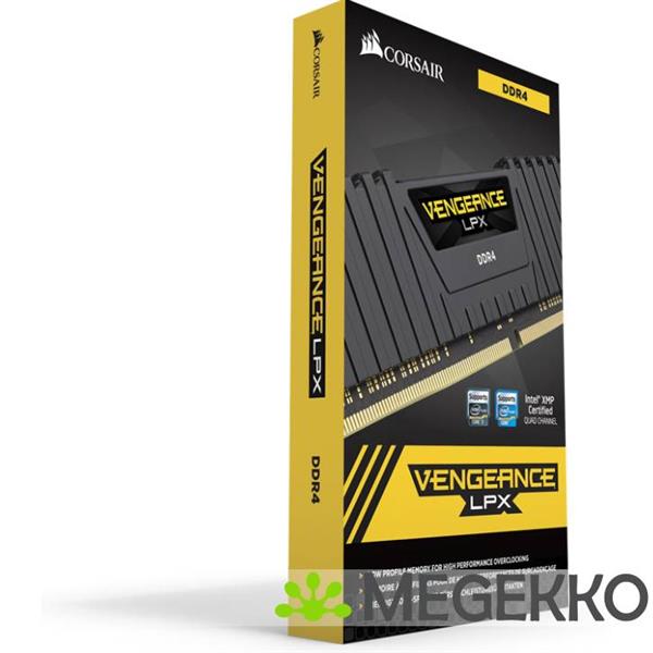 Grote foto corsair ddr4 vengeance lpx 4x16gb 3200 computers en software harde schijven