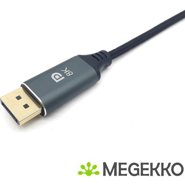 Grote foto equip 133422 video kabel adapter 2 m usb type c displayport grijs computers en software overige computers en software