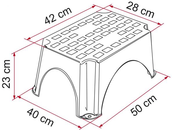 Grote foto fiamma opstap step caravans en kamperen caravan accessoires