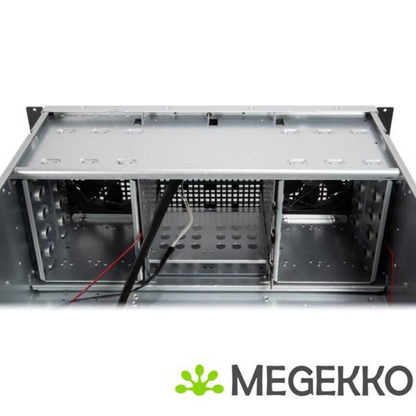 Grote foto inter tech 4u 40240 rack zwart grijs computers en software behuizingen en kasten
