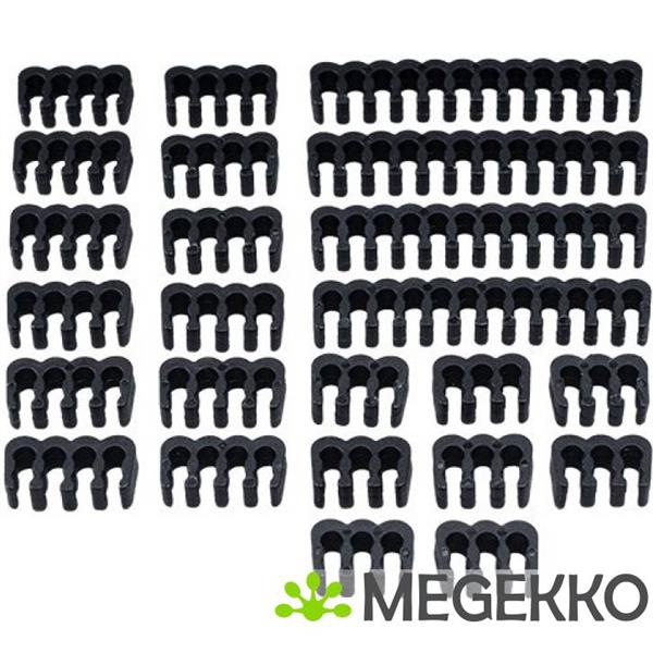 Grote foto akasa black cable comb kit computers en software overige computers en software