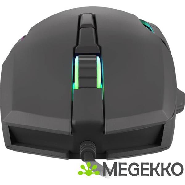 Grote foto genesis nmg 1572 xenon 220 usb gaming muis ambidextrous zwart computers en software overige computers en software