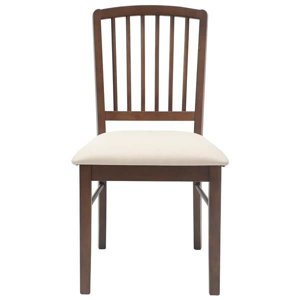 Grote foto vidaxl eettafelstoelen 2 pcs licht bruin 50 x 52 5 x 91 cm huis en inrichting stoelen