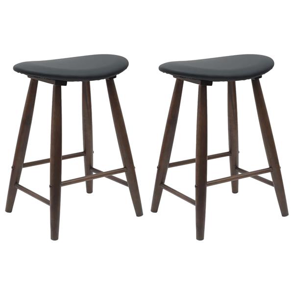 Grote foto vidaxl eettafelstoelen 2 pcs licht bruin 46 x 37 x 63 cm huis en inrichting stoelen