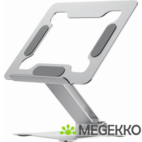 Grote foto gembird nbs d1 03 laptopstandaard zilver 39 6 cm 15.6 computers en software overige computers en software