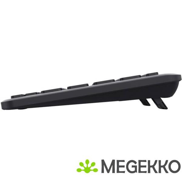 Grote foto trust lyra toetsenbord draadloos zwart azerty belgisch computers en software toetsenborden