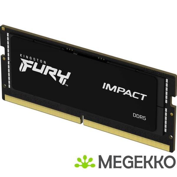 Grote foto kingston technology fury impact black xmp geheugenmodule 32 gb 2 x 16 gb ddr5 6400 mhz computers en software overige computers en software