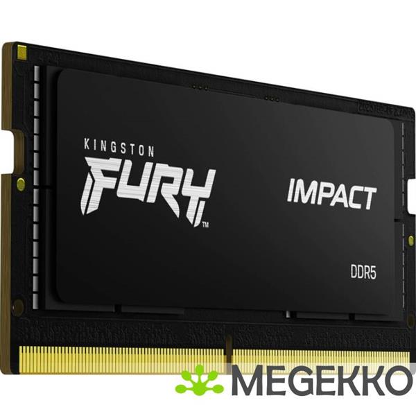 Grote foto kingston technology fury impact black xmp geheugenmodule 32 gb 2 x 16 gb ddr5 6400 mhz computers en software overige computers en software