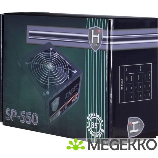 Grote foto inter tech hipower sp 550 power supply unit 550 w computers en software overige
