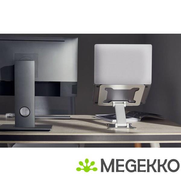 Grote foto gembird nbs d1 03 laptopstandaard zilver 39 6 cm 15.6 computers en software overige computers en software