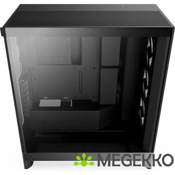 Grote foto nzxt h7 flow rgb black 2024 computers en software behuizingen en kasten