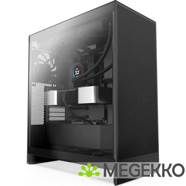 Grote foto nzxt h7 flow black 2024 computers en software behuizingen en kasten