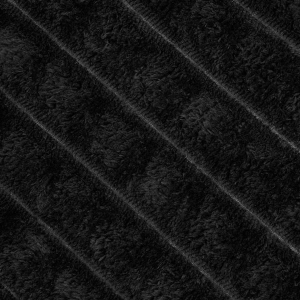 Grote foto vidaxl kleden 6 stuks zwart 200 x 150 cm fleece huis en inrichting bedden