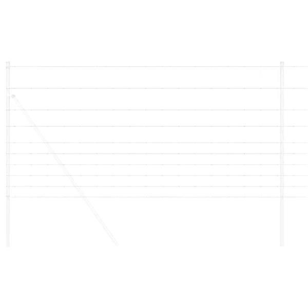 Grote foto vidaxl weidehekwerk zilver 25 x 1 2 m gegalvaniseerd staal tuin en terras hekken en schuttingen