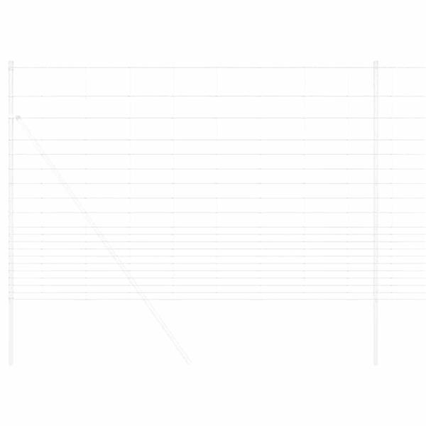 Grote foto vidaxl wilde hek warm verzinkt 1000 x 160 x 0.18 cm ijzer tuin en terras hekken en schuttingen