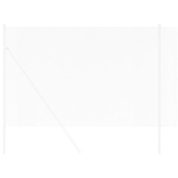 Grote foto vidaxl hexagon hek zilver 1 6 x 100 m gegalvaniseerd staal tuin en terras hekken en schuttingen