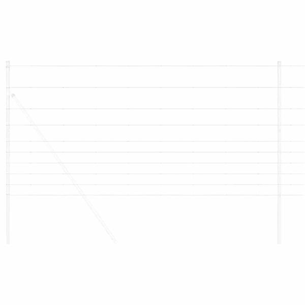 Grote foto vidaxl weidehekwerk zilver 50 x 1 2 m gegalvaniseerd staal tuin en terras hekken en schuttingen