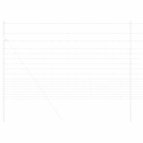 Grote foto vidaxl weidehekwerk zilver 25 x 1 5 m gegalvaniseerd staal tuin en terras hekken en schuttingen