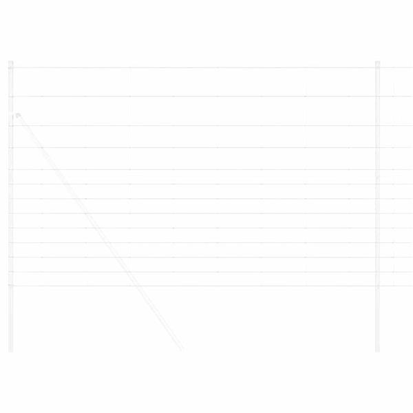 Grote foto vidaxl weidehekwerk zilver 25 x 1 5 m gegalvaniseerd staal tuin en terras hekken en schuttingen