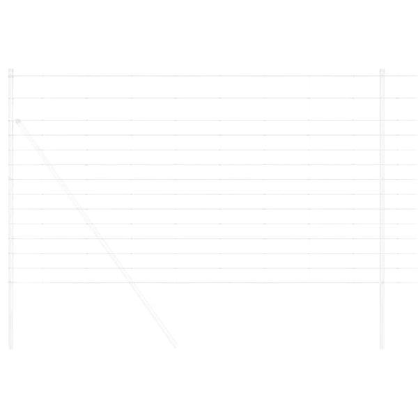 Grote foto vidaxl weidehekwerk zilver 25 x 1 4 m gegalvaniseerd staal tuin en terras hekken en schuttingen