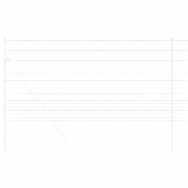 Grote foto vidaxl weidehekwerk zilver 25 x 1 2 m gegalvaniseerd staal tuin en terras hekken en schuttingen