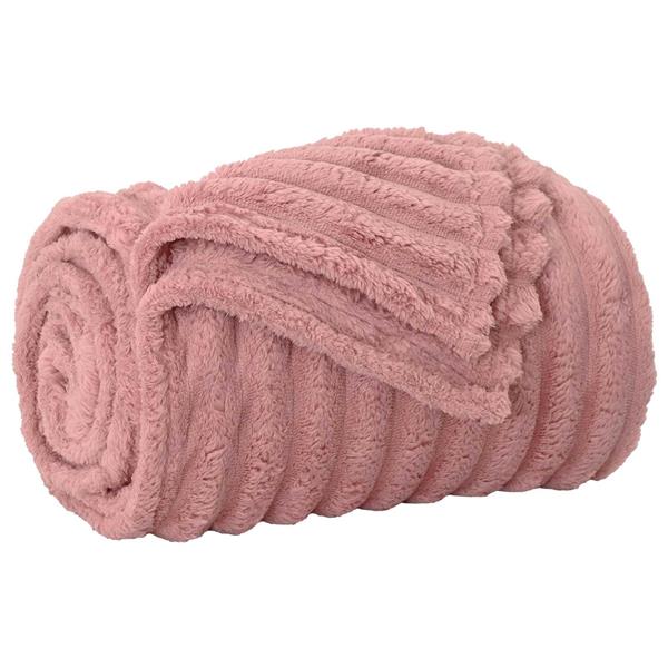 Grote foto vidaxl kleden 6 stuks roze 150 x 130 cm fleece huis en inrichting bedden