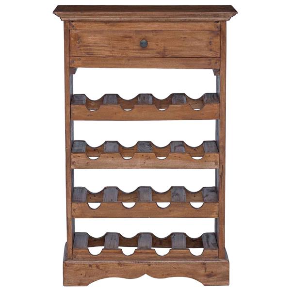 Grote foto vidaxl wijnrek massief mahoniehout huis en inrichting woningdecoratie