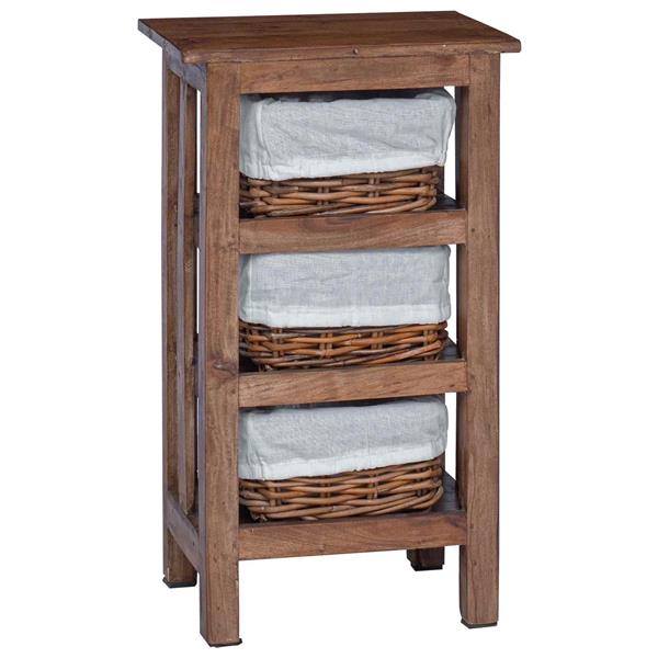 Grote foto vidaxl bijzettafel bruin massief mahoniehout huis en inrichting complete slaapkamers