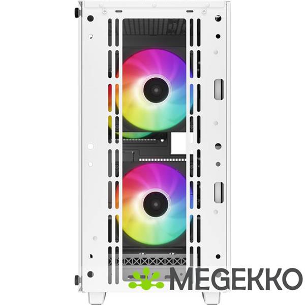 Grote foto deepcool cc360 wh argb wit computers en software behuizingen en kasten