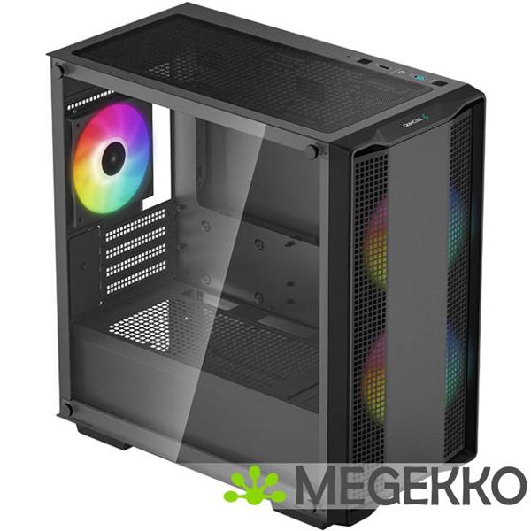 Grote foto deepcool cc360 argb computers en software behuizingen en kasten