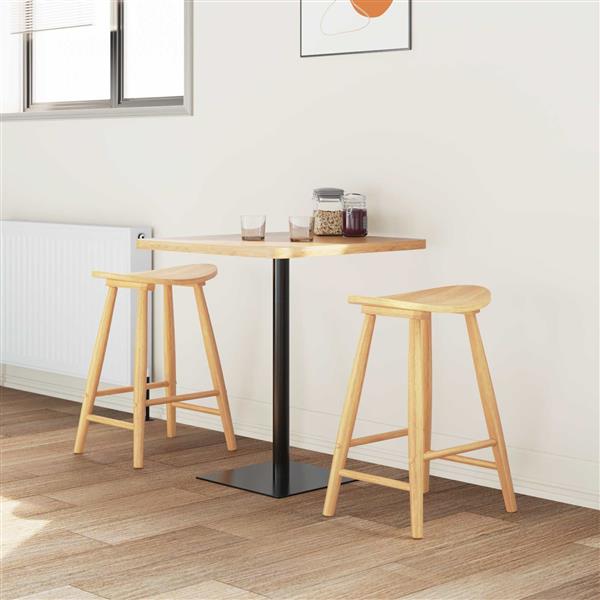 Grote foto vidaxl eettafelstoelen 2 pcs naturel 46 x 37 x 63 cm huis en inrichting stoelen