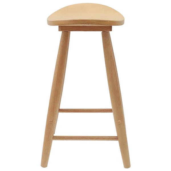 Grote foto vidaxl eettafelstoelen 2 pcs naturel 46 x 37 x 63 cm huis en inrichting stoelen