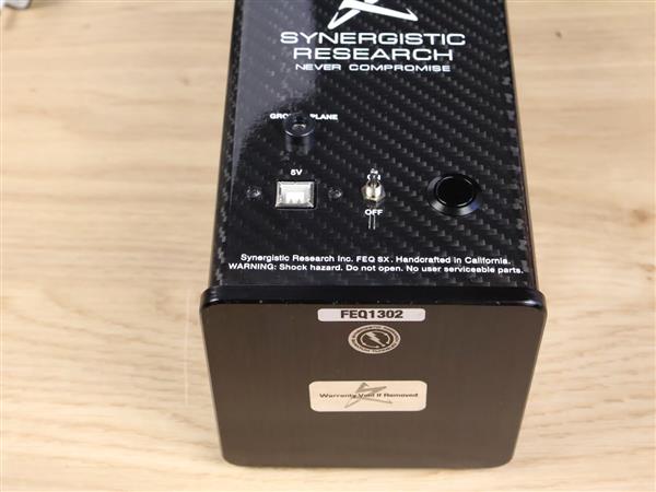 Grote foto synergistic research feq carbon high end audio frequency equalizer audio tv en foto algemeen