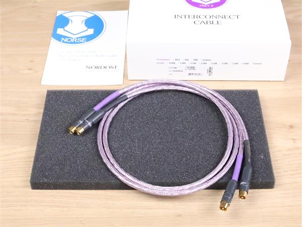 Grote foto nordost norse frey 2 high end audio interconnects rca 1 0 metre audio tv en foto onderdelen en accessoires