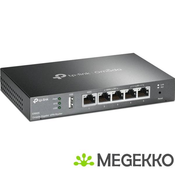 Grote foto tp link omada 5 port vpn er605 computers en software netwerkkaarten routers en switches
