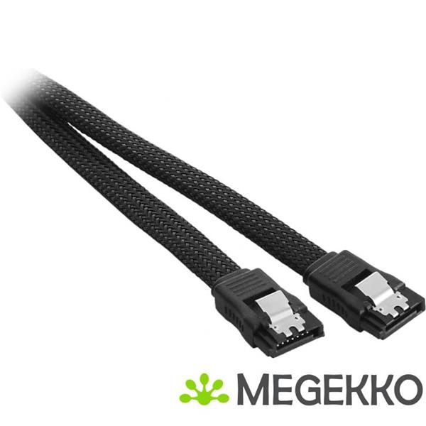 Grote foto cablemod modmesh sata 3 kabel 30cm zwart computers en software overige computers en software