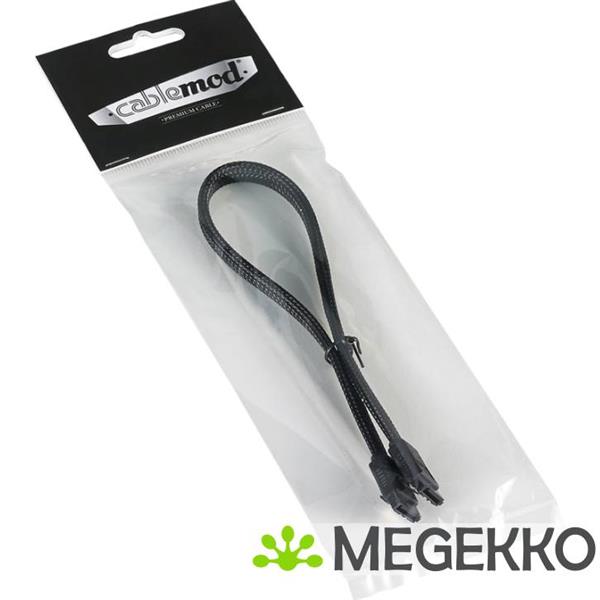 Grote foto cablemod modmesh sata 3 kabel 30cm zwart computers en software overige computers en software