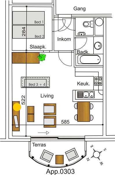 Grote foto nieuwpoort vakantie appartement 1slk gar 1 4p vakantie belgi