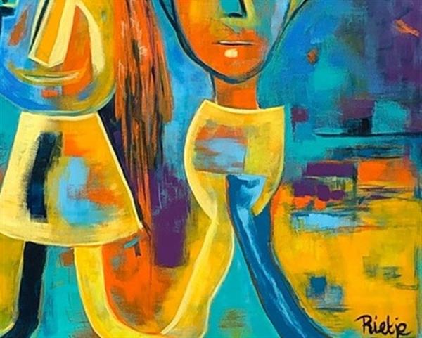 Grote foto kunsthandel gennep blij met het kind in mij antiek en kunst modern