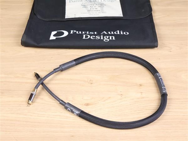 Grote foto purist audio design aqueous aureus luminist digital audio interconnect rca 1 0 metre audio tv en foto onderdelen en accessoires