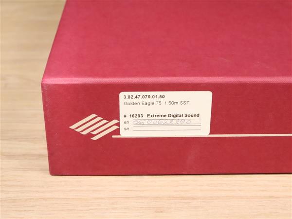 Grote foto siltech golden eagle 75 g7 royal signature high end digital audio interconnect rca 1 5 metre audio tv en foto onderdelen en accessoires